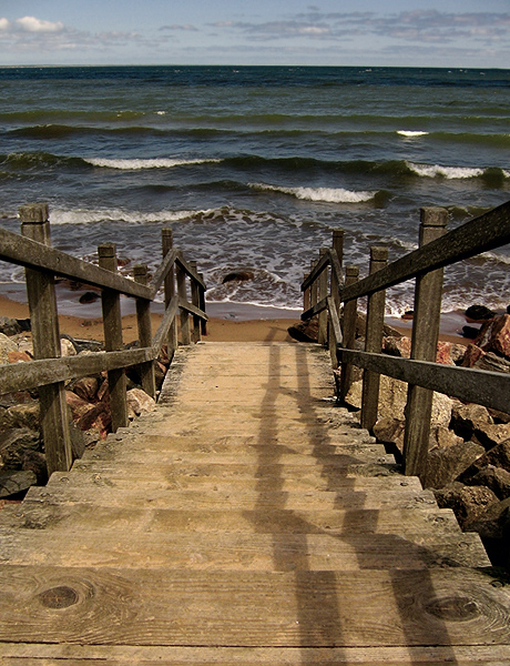 Na plaży w Aberdeen