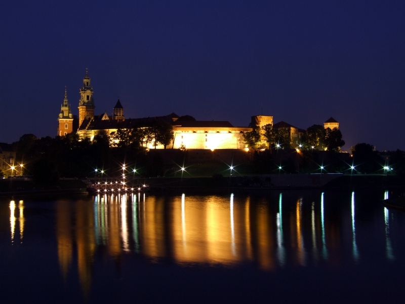 Wawel nocą