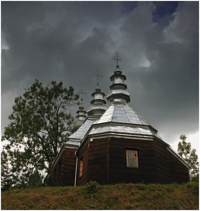 Cerkiewka w Kunkowej. Beskid Niski