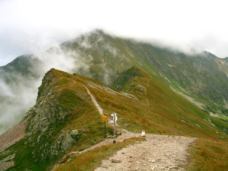 Tatry- głowa w chmurach