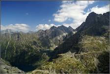 Widok ze Szpiglasowej Przełęczy (2110m.n.p)...