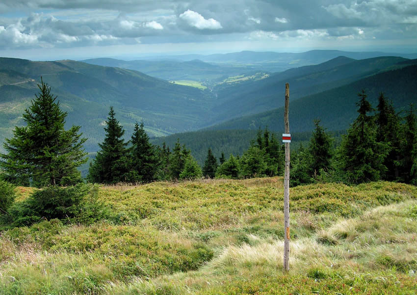 Czeska strona masywu Śnieżnika