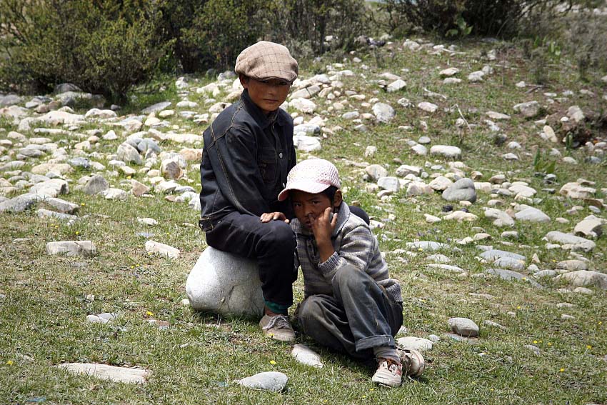 young Tibetan people