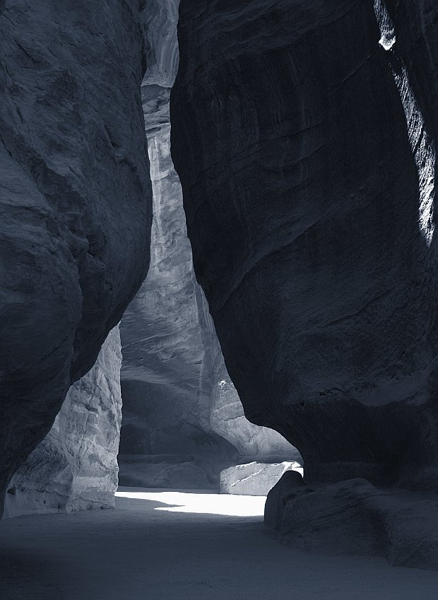 Wąwóz Siq, Petra - Jordania