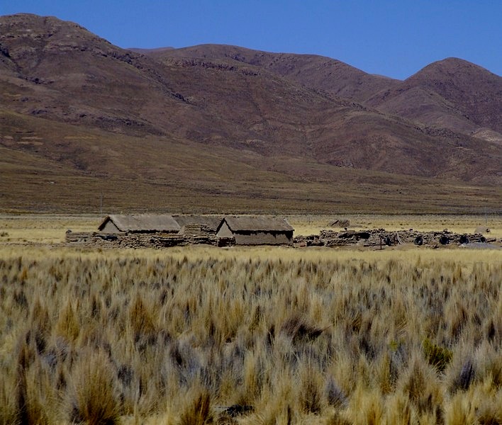 wioska na altiplano...