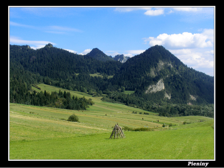 Pieniny - pocztówka