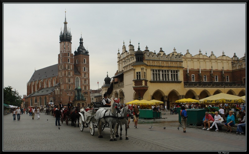 Panorama rynku - Kraków