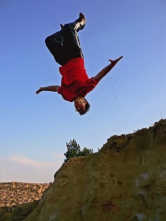 Backflip + samolot :)