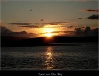 Sunset over Clew Bay