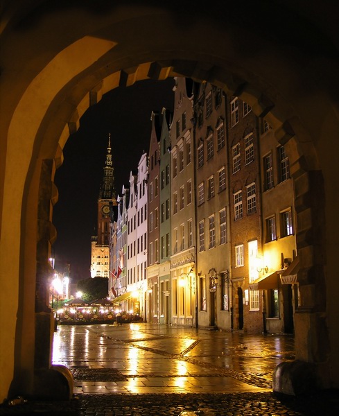 Gdańsk by night