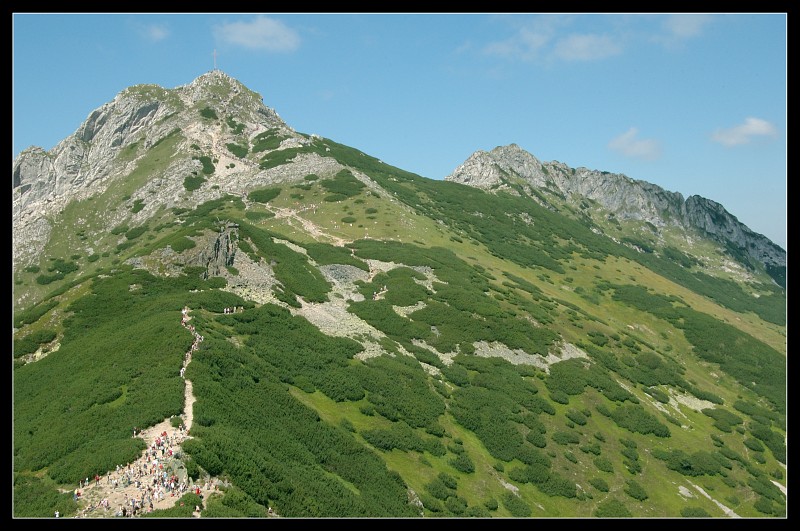 Giewont-samotność w górach