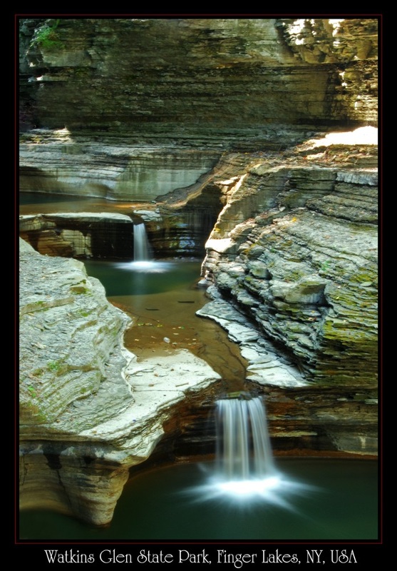 Watkins Glen State Park, Finger lakes, NY, USA