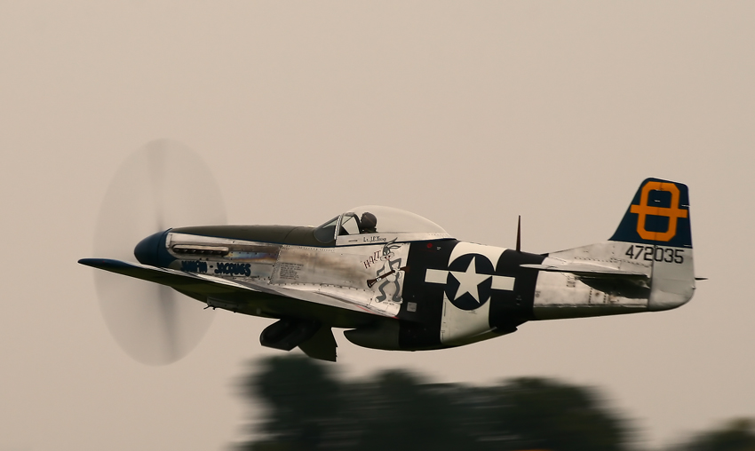 P-51 -startuje