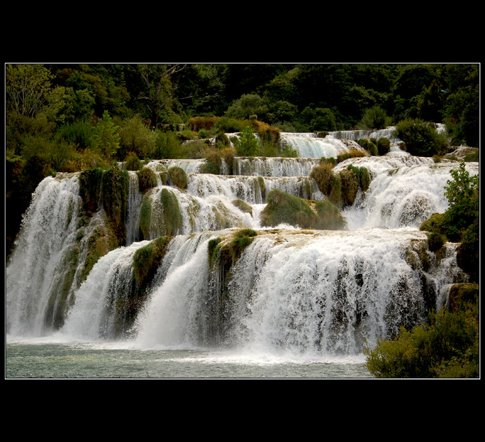 Chorwacja - KRKA - system kaskadowy