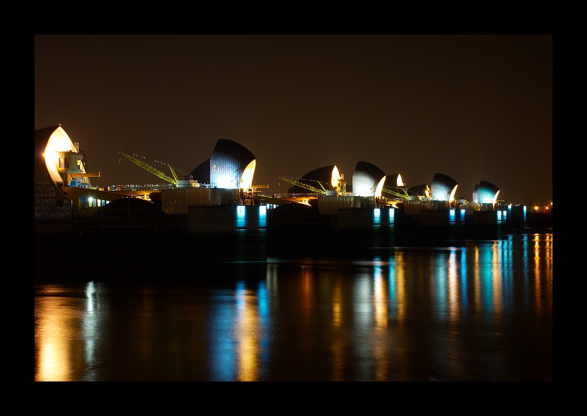 Thames Barrier..