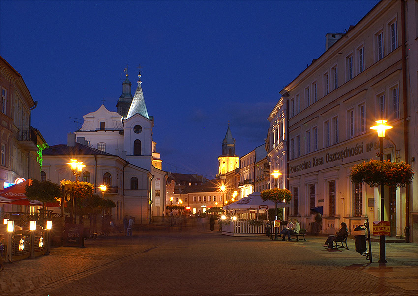 Lublin wieczorowo