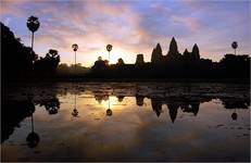 Wschód Słońca nad Angkor Wat