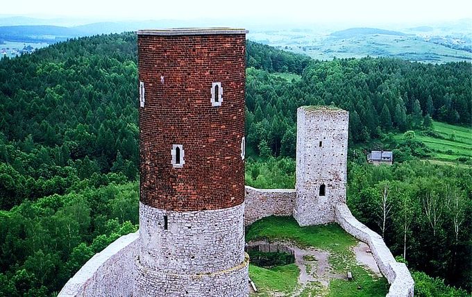 widoki chęcińskie