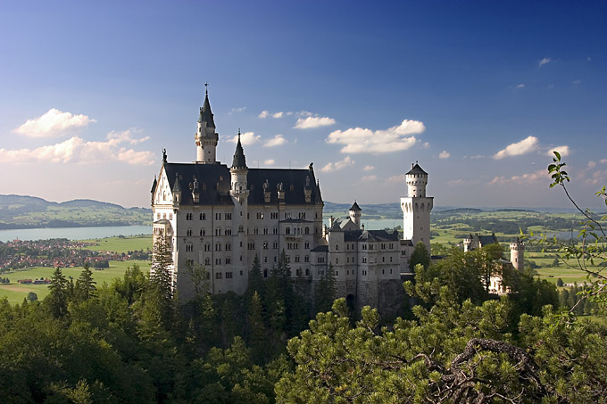 Widokowka z wakacji (Neuschwanstein)