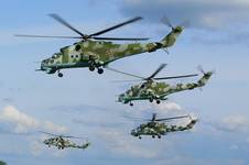 Raz, dwa, trzy, cztery...czyli Mi-24