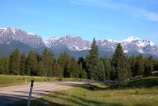 W drodze do Lake Louise