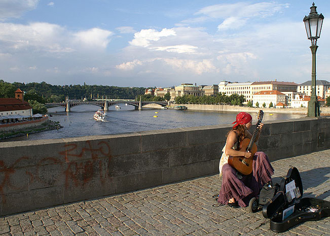 na moście Karola