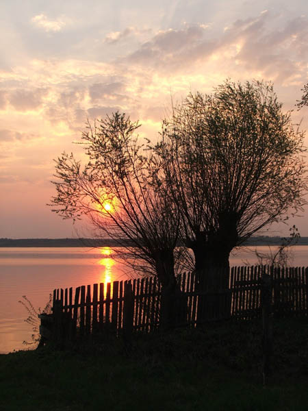 Zachodzące słonko