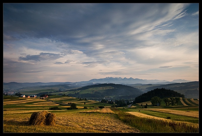 Z widokiem na Tatry...