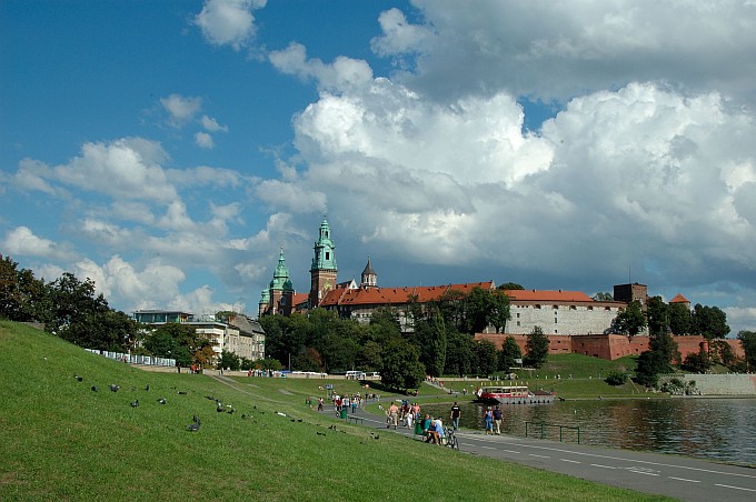 Krakowski Wawel - wakcyjny dzień