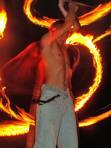 fireshow - it&#039s some kind of martial arts ??