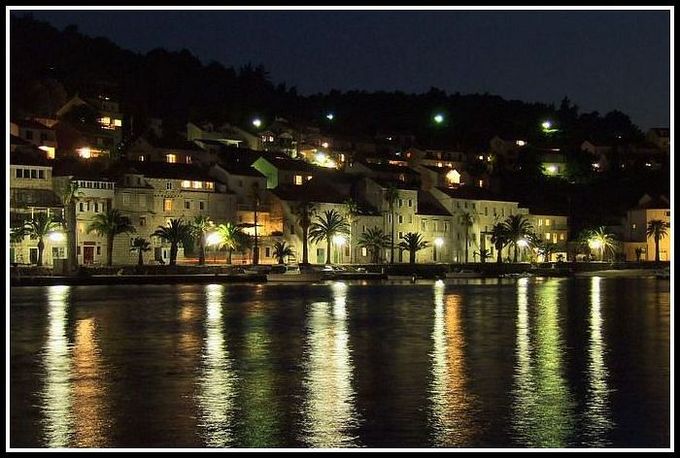 Korcula nocą