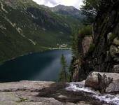 Znad Czarnego Stawu na Morskie Oko