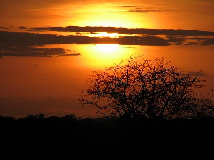 Sun in Kenya