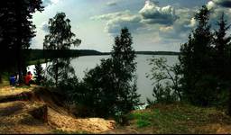 Mazury na rowerze. Lubię.