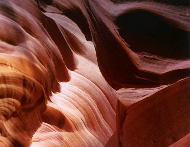 Textures-Antelope Canyon, Utah