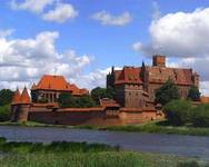 Malbork z samochodu