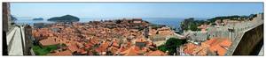 Panorama starego miasta w Dubrovniku