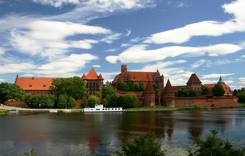 Zamek w krzyżacki w Malborku