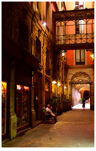 a date in barcelona.