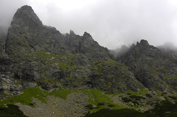 Tatry słowackie - przy Velickim Plesie