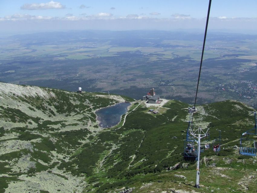 ŁOMNICA, w drodze do schroniska