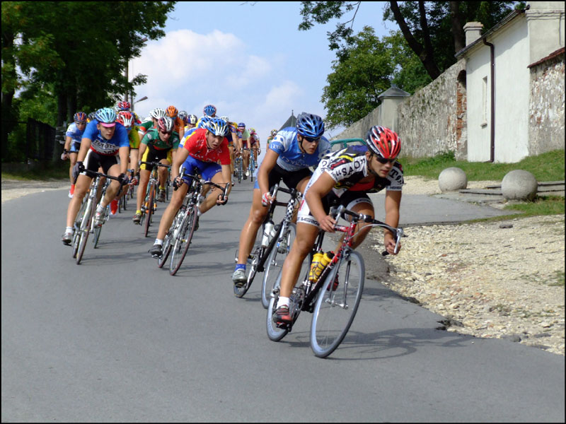 OGÓLNOPOLSKI WYŚCIG KOLARSKI PUCHARU POLSKI kat. ORLIK, NADZIEJI OLIMPIJSKICH kat. MŁODZIK, MŁODZICZKA O PUCZAR WÓJTA GMINY MSTÓW 27.08.06r