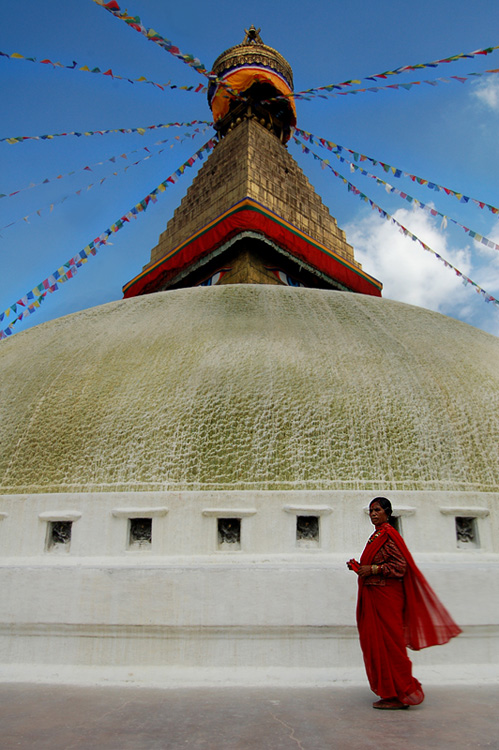 Stupa w Kathmandu