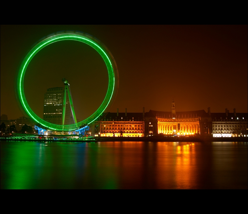 Green...London Eye