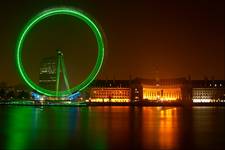 Green...London Eye