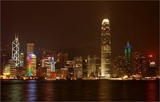 Panorama wyspy Hong Kong