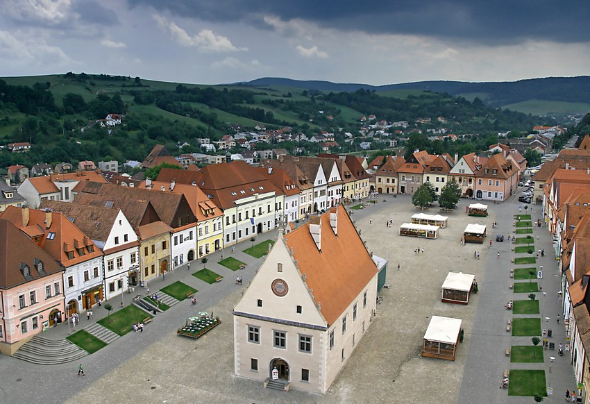 Rynek w Bardejovie