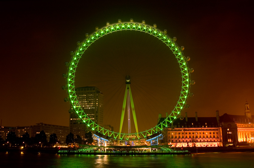 Zielone London Eye