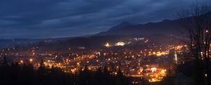 Zakopane nocą...