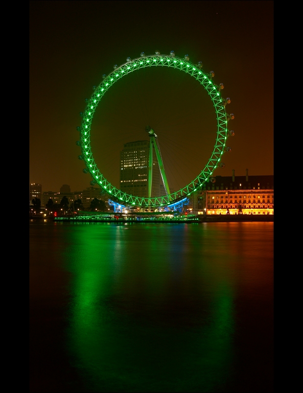 Green...London Eye